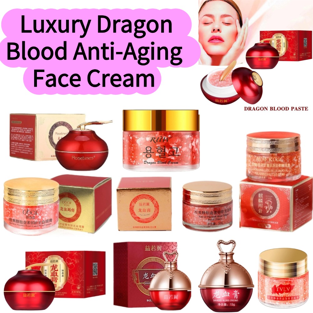 Luxury Skincare Makeup - Luxe Drakenbloed Anti-Aging Gezichtscrème met Retinol
