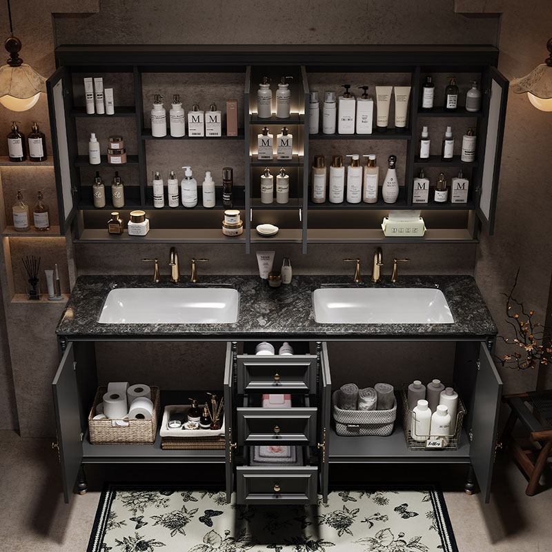 Luxury Skincare Makeup - Luxe moderne badkamerkast organizer opbergmeubel kaptafel
