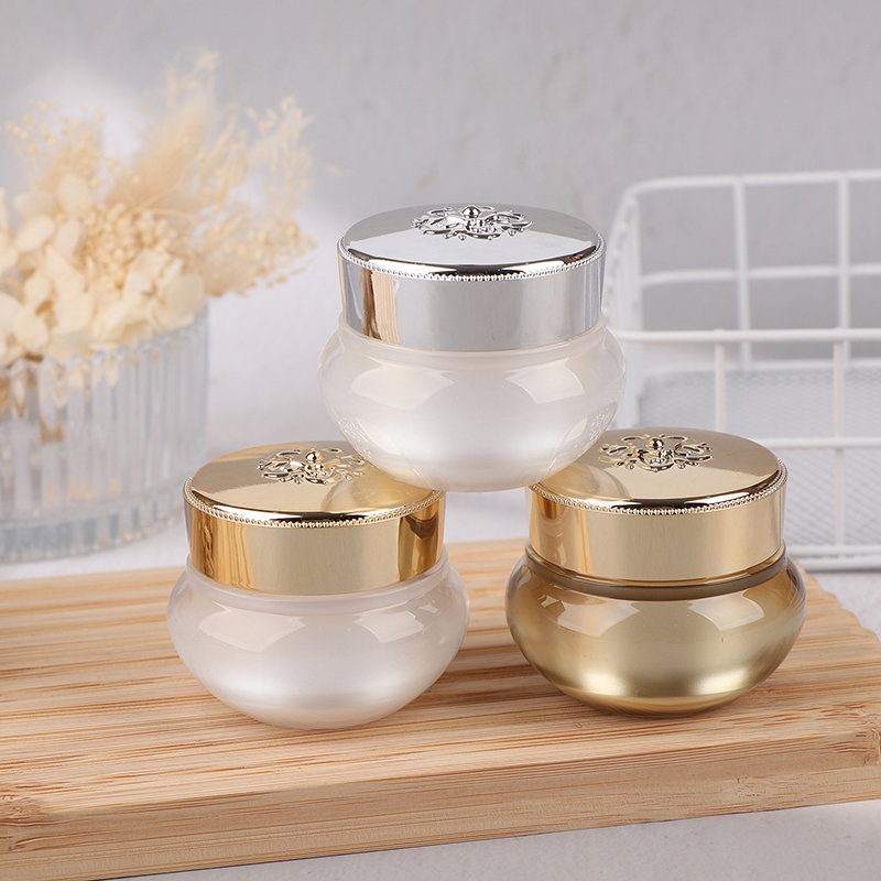 Acryl lege reiscrèmepotten 5/1 - Luxury Skincare Makeup recensie en prijs