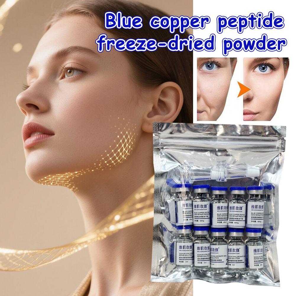 Blauw Koper Peptide GHK-CU Kop - Luxury Skincare Brands recensie en prijs