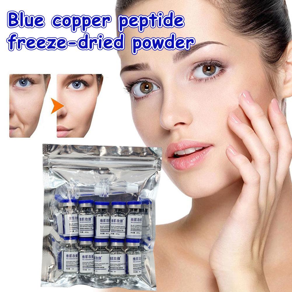 Blauw Koper Peptide GHK-CU Kop - Luxury Skincare Brands recensie en prijs