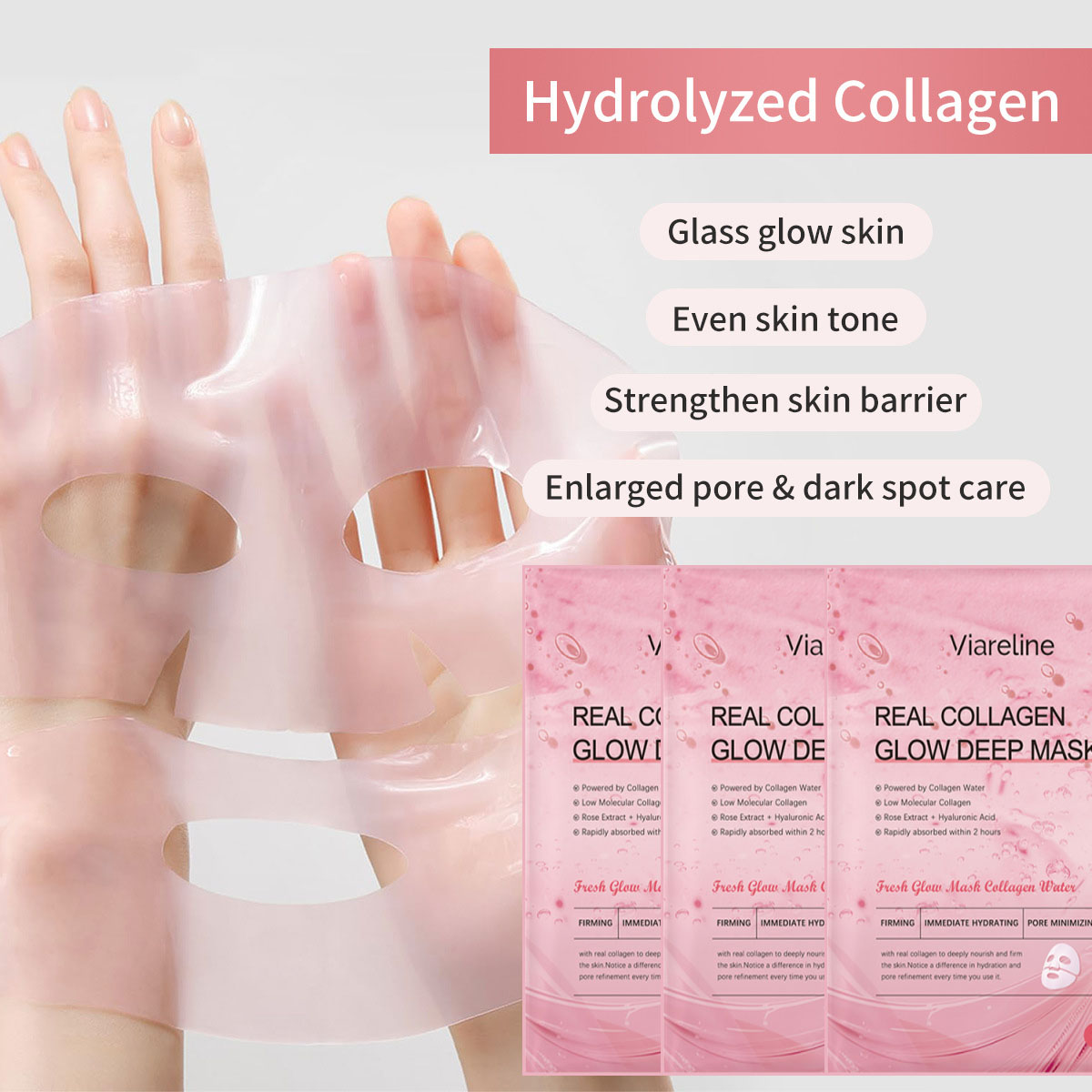 Overnight Collagen Mask Zalm D - Luxury Skincare Brands recensie en prijs